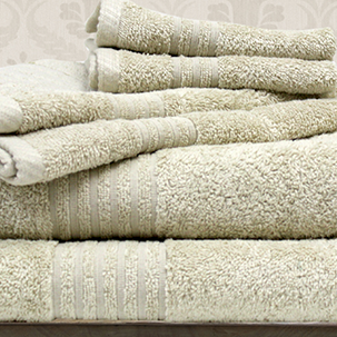 GO TO SPA COLLECTION TOWELS IVORY